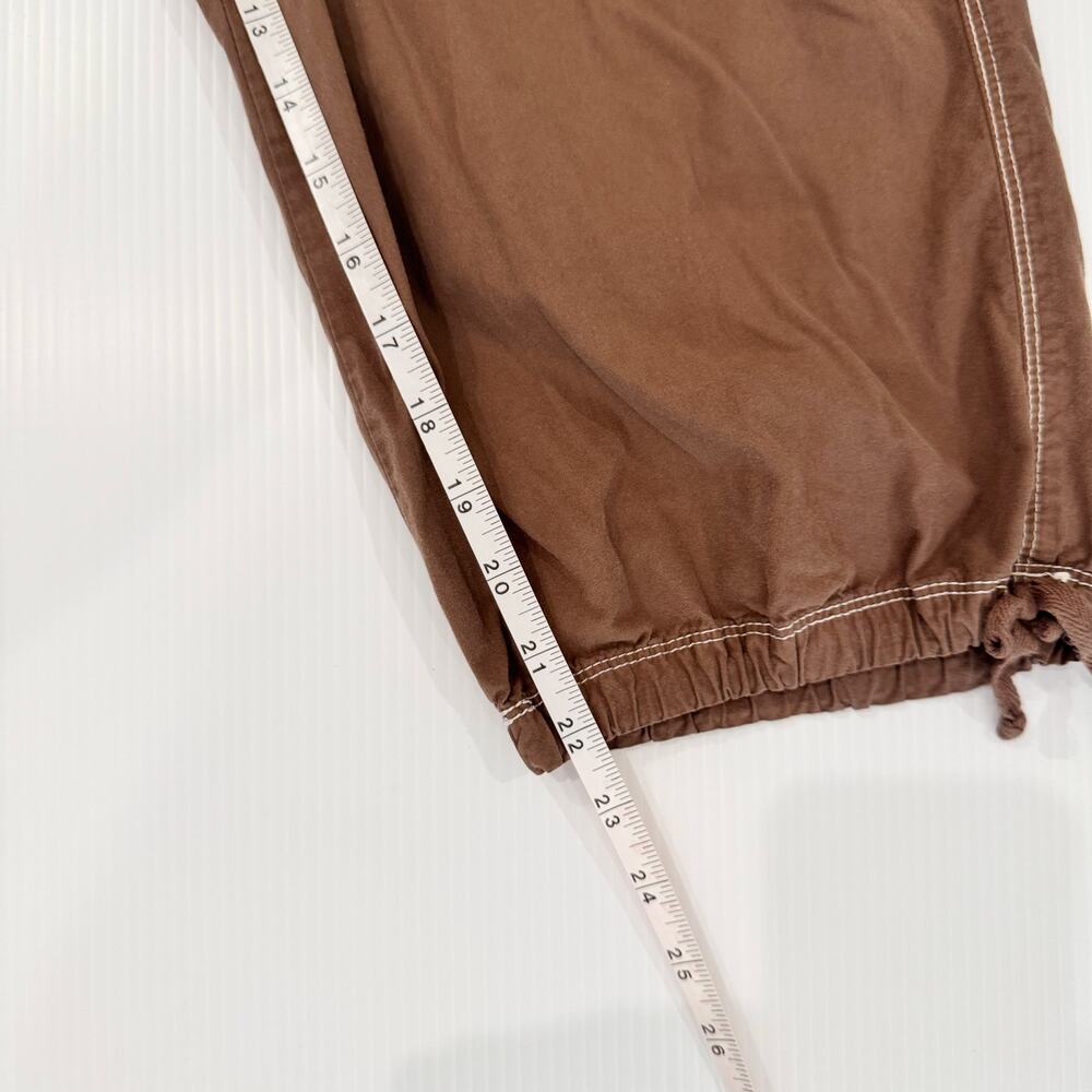 Fresh Produce Capri Pants Brown Cotton Women’s XL Coastal Casual Resort Natural - Picture 14 of 16